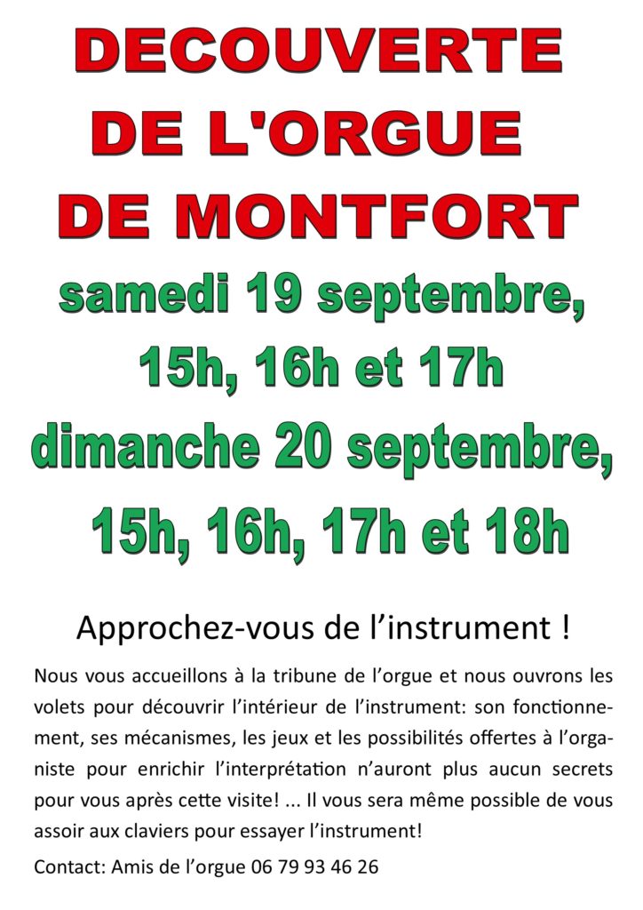 affiche journées patrimoine 2026